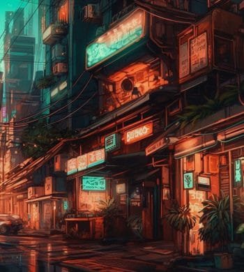 Paveikslas Cyber City (JG00001049) - Image 4