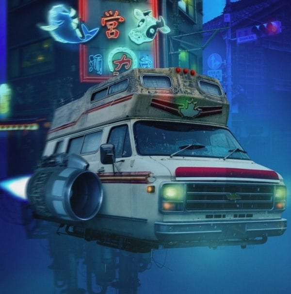 Paveikslas Cyber Punk transporto Manipuliacija (JG00001053) - Image 4