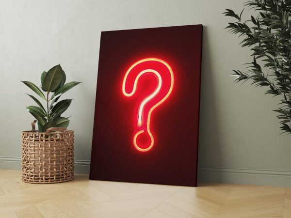 Paveikslas Neoninis klaustukas (JG00001084) - Image 2