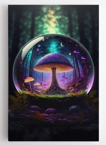 Paveikslas Grybai magiškame miške (JG00000210) - Image 3