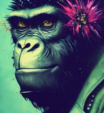 Paveikslas Žavioji bezdžionė (JG00000593) - Image 4