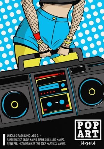 Paveikslas Pop Art Magė (JG00000709-1) - Image 4