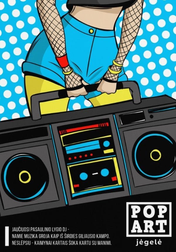 Paveikslas Pop Art Magė (JG00000709-1) - Image 4