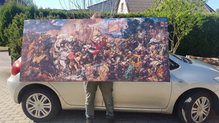 didelis Zalgirio musio paveikslas