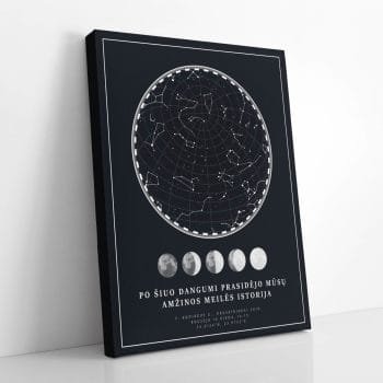 Žvaigždėlapis su Jūsų duomenimis (Starmap) (JG00001956) - Image 4