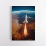 Paveikslas Raketos pakilimas iš žemės (JG00000460)