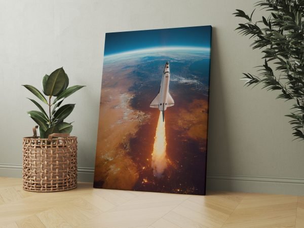 Paveikslas Raketos pakilimas iš žemės (JG00000460) - Image 2