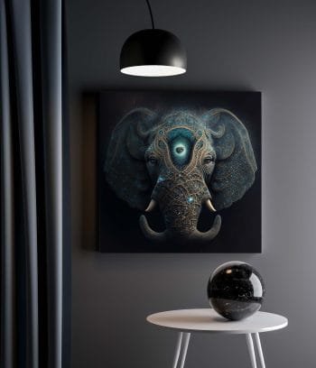 Magiškas dramblys. Joga (Yoga) Tematika (JG00000105) - Image 2