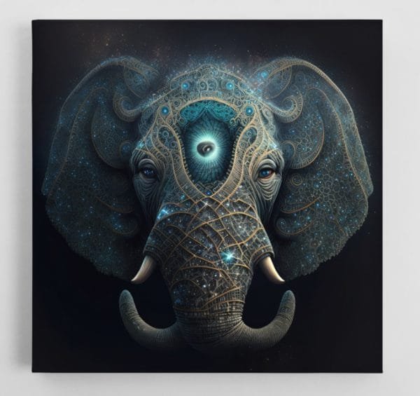 Magiškas dramblys. Joga (Yoga) Tematika (JG00000105) - Image 4