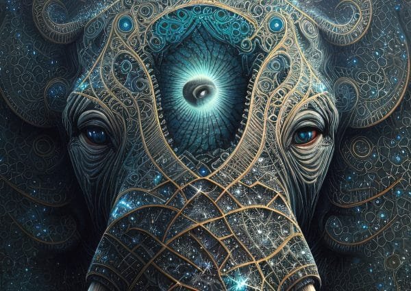 Magiškas dramblys. Joga (Yoga) Tematika (JG00000105) - Image 5