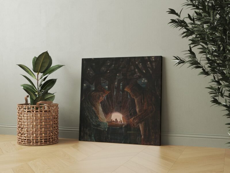 M. K. Čiurlionis reprodukcija Karalių Pasaka (JG00001418) - Image 2