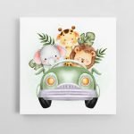 Linksmieji žvėreliai. Paveikslas vaikams (JG00000035)