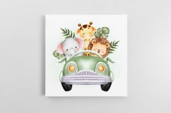 Linksmieji žvėreliai. Paveikslas vaikams (JG00000035)