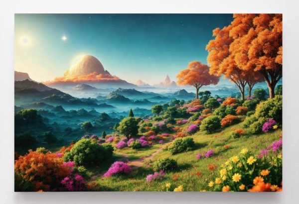 Fantastinis kraštovaizdis planetoje (JG00000056) - Image 4