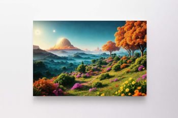 Fantastinis kraštovaizdis planetoje (JG00000056)