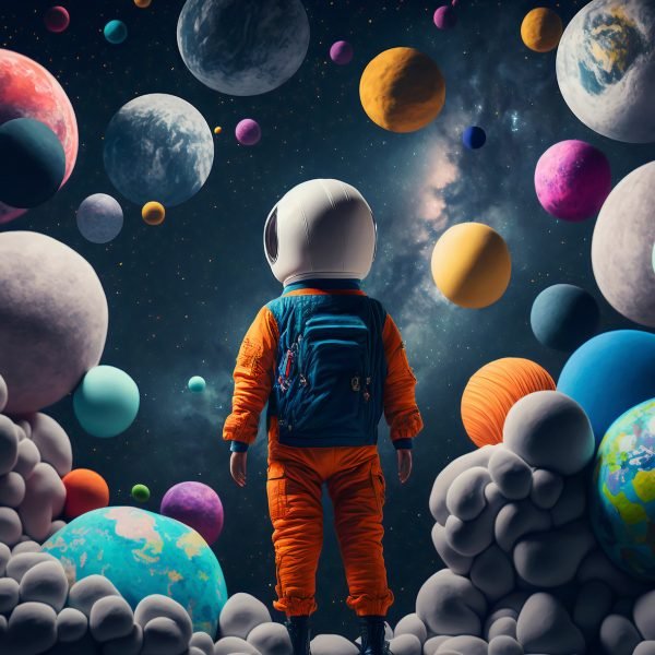 Kosmoso dienoraštis. Paveikslas vaikams ir suaugusiems (JG00000076) - Image 5