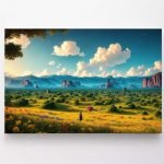 Paveikslas Kalnų šviesa (JG00000078)