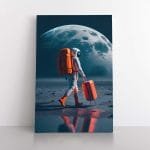 Kosmonautas su lagaminu (JG00000081)