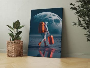 Kosmonautas su lagaminu (JG00000081) - Image 3