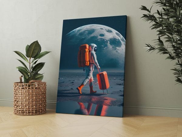 Kosmonautas su lagaminu (JG00000081) - Image 3