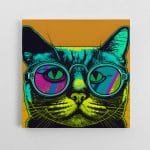 Pop Art Katė su akiniais 1 (JG00000010)
