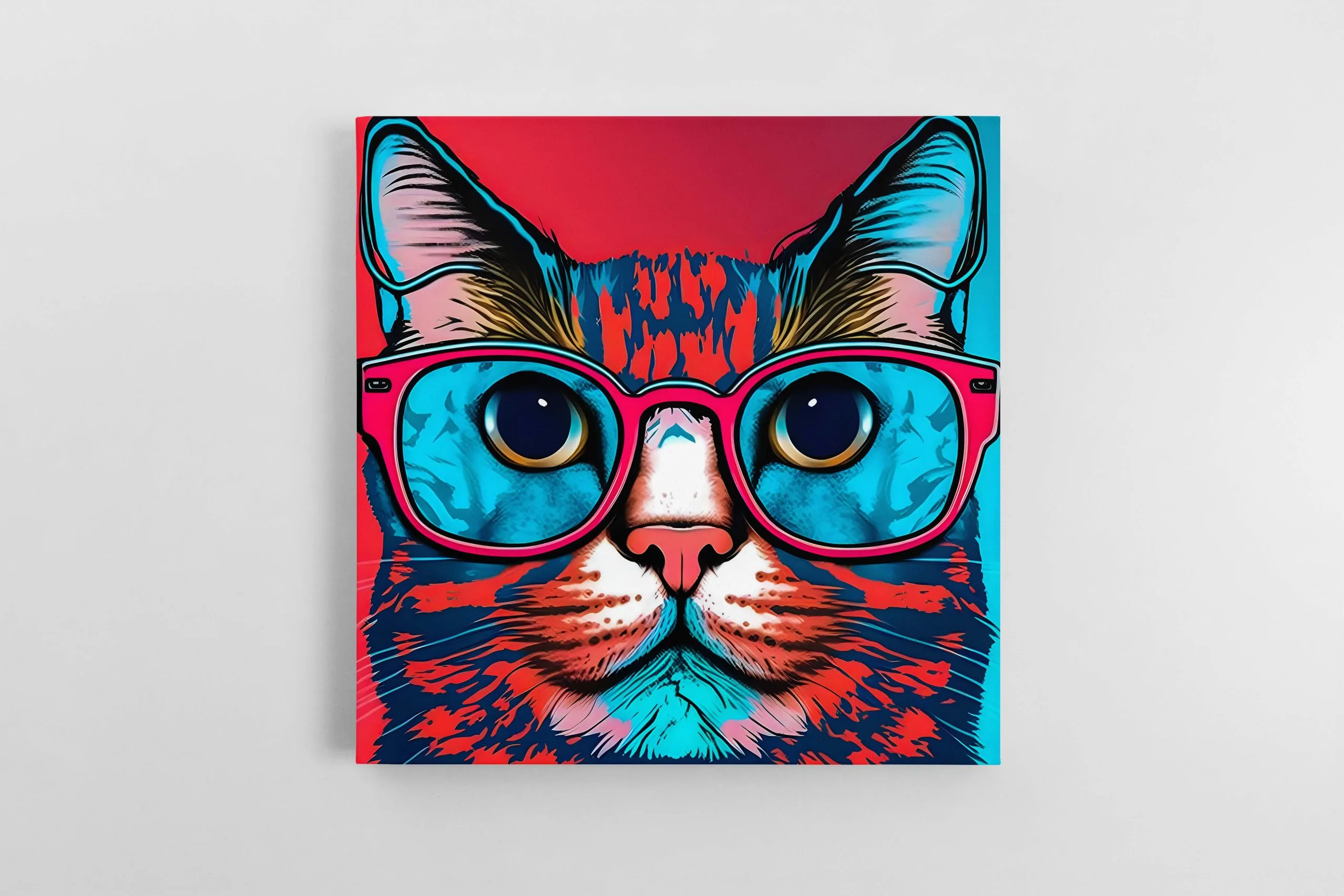 Pop Art Katė su akiniais 2 (JG00000012) - Image 1