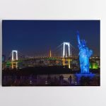 Tokijo Laisvės statula su Vaivorykštės tiltu (JG00000125)