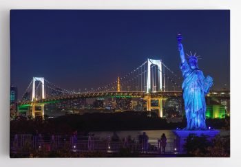 Tokijo Laisvės statula su Vaivorykštės tiltu (JG00000125) - Image 3