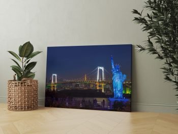 Tokijo Laisvės statula su Vaivorykštės tiltu (JG00000125) - Image 2