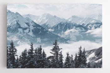 Snieguoti kalnai su medžiais (JG00000132) - Image 3