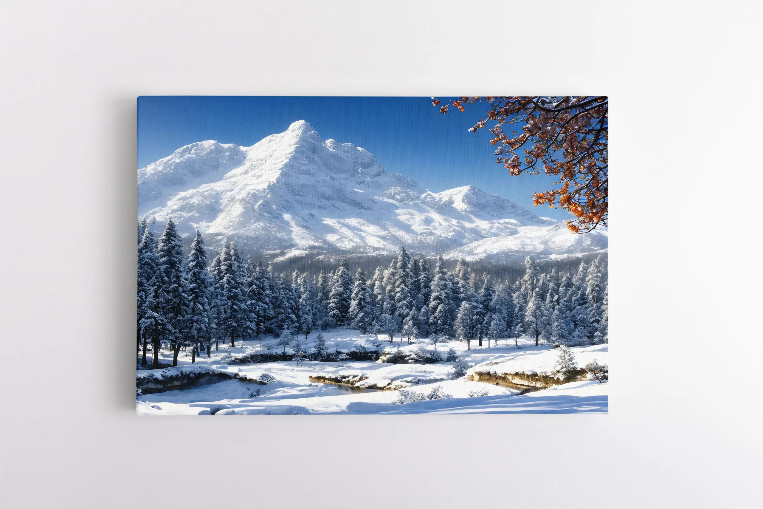 Žiemiški kalnai su medžiais (JG00000134) - Image 1