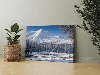 Žiemiški kalnai su medžiais (JG00000134) - Image 2