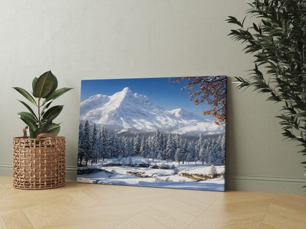 Žiemiški kalnai su medžiais (JG00000134) - Image 2