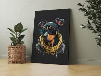 Linksmas Hipsteriškas šuo (JG00000025) - Image 2