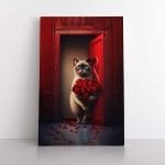 Katytė su gėlėmis (JG00000026)