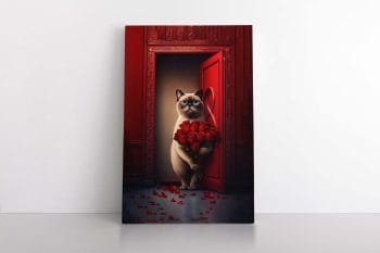 Katytė su gėlėmis (JG00000026)