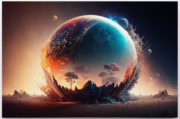 Fantastinis pasaulis negyvenamoje planetoje (JG00000039) - Image 3