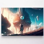 Fantastinė scena planetoje (JG00000043)