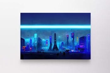 Cyber City. Sukurtas Dirbtinio intelekto (JG00000049)