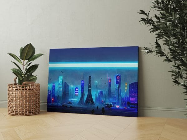 Cyber City. Sukurtas Dirbtinio intelekto (JG00000049) - Image 2