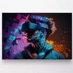 Vaikinas su Virtualios Realybės akiniais (JG00000050)