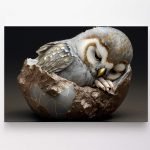 Auksinis pelėdžiukas kiaušinyje (JG00000053)