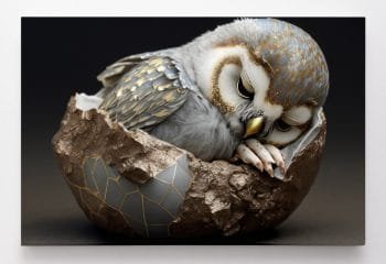 Auksinis pelėdžiukas kiaušinyje (JG00000053) - Image 3