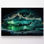 Fantastinė Šiaurės pašvaistė su ledynais 3 (JG00000066)