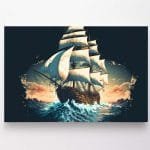 Laivas bangose (JG00000070)