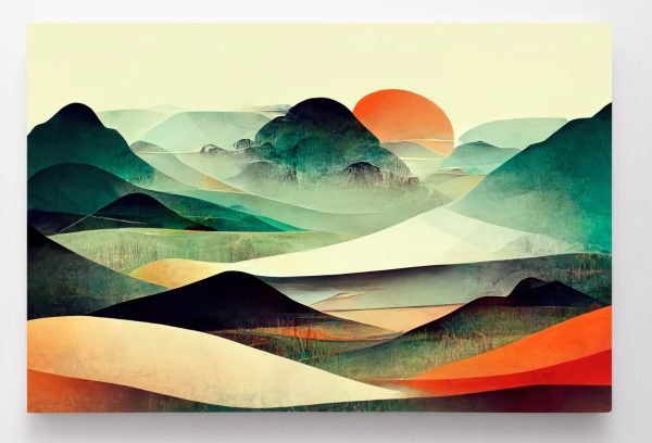 Abstraktus peizažas 2 (JG00000085) - Image 3