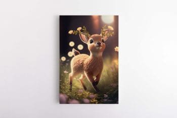 Mielas elniukas. Paveikslas vaikams. (JG00000094)