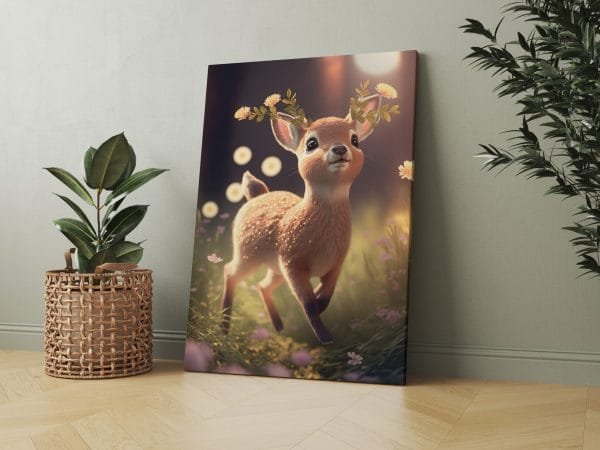 Mielas elniukas. Paveikslas vaikams. (JG00000094) - Image 2