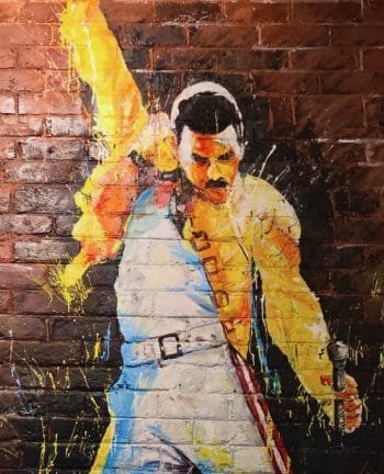 Street art Freddie Mercury (JG00001097) - Image 3