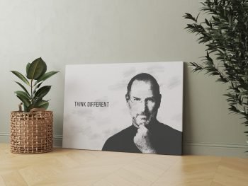 (Think different) Galvok kitaip - Motyvuojantis Steve Jobs paveikslas (JG00001189) - Image 2